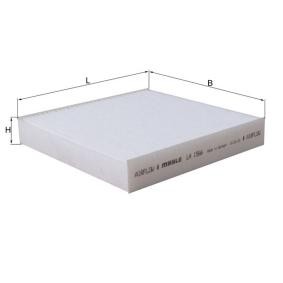 Compre Filtro, ar do habitáculo da MAHLE ORIGINAL LA 1566 a um preço baixo por 13,54 €