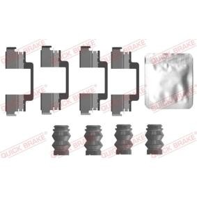 Compre Kit de acessórios, pastilhas de travão da QUICK BRAKE 109-0121 a um preço baixo por 13,05 €