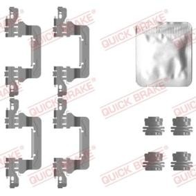 Compre Kit de acessórios, pastilhas de travão da QUICK BRAKE 109-0130 a um preço baixo por 13,39 €