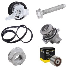 Achetez des Kit de distribution + pompe à eau RIDEX 3096W0360 à prix pour 141,07 €