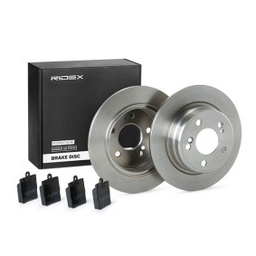 Compre Discos y pastillas de freno de RIDEX online para Clase C T-modell (S202) a precios moderados