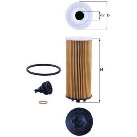Ölfilter von KNECHT OX 1238D