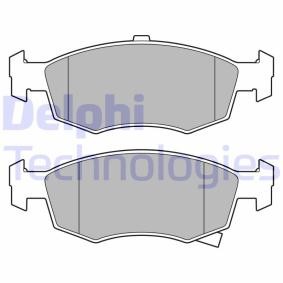 Compre Pastilhas de travão da DELPHI LP3668 a um preço baixo por 49,95 €
