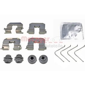 Compre Kit de acessórios, pastilhas de travão da METZGER 109-0095 a um preço baixo por 19,10 €