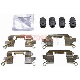 Compre Kit de acessórios, pastilhas de travão da METZGER 109-0111 a um preço baixo por 22,74 €