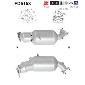 Compre Filtro de partículas da AS FD5158 a um preço baixo por 461,67 €
