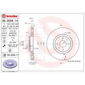Comprar Disco de freno de BREMBO 09.5058.14 a bajo precio de 110,65 €