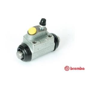 Comprar Cilindro de freno de rueda de BREMBO A 12 582 a bajo precio de 16,11 €