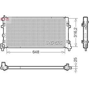 Kühler, Motorkühlung von DENSO günstig für 198,18 €