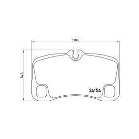 Köp Bromsbelägg av BREMBO P 65 012 till det låga priset 967,85 kr