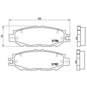Köp Bromsbelägg av BREMBO P 83 036 till det låga priset 476,70 kr