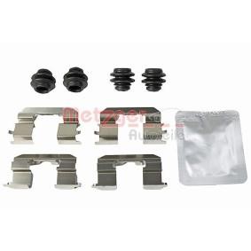Compre Kit de acessórios, pastilhas de travão da METZGER 109-0006 a um preço baixo por 17,24 €