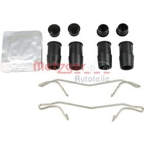 Compre Kit de acessórios, pastilhas de travão da METZGER 109-0125 a um preço baixo por 16,14 €