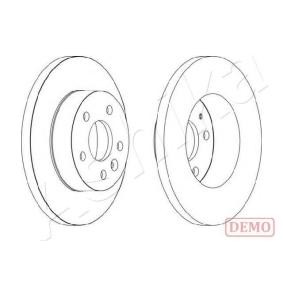 Achetez des Disque de frein ASHIKA 60-00-056C à prix pour 32,34 €