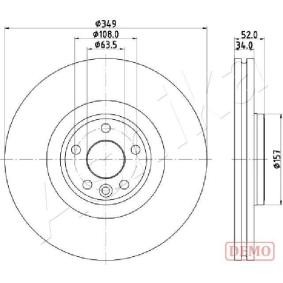 Achetez des Disque de frein ASHIKA 60-0L-L17C à prix pour 116,13 €