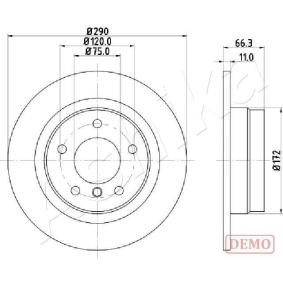 Achetez des Disque de frein ASHIKA 61-00-0103C à prix pour 40,18 €