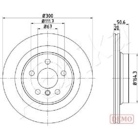 Comprar Disco de freno de ASHIKA 61-00-0106C a bajo precio de 46,87 €