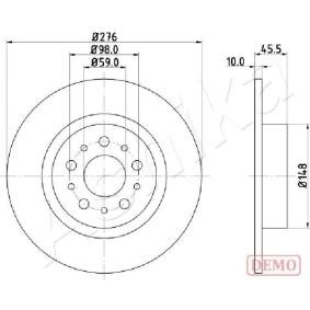 Achetez des Disque de frein ASHIKA 61-00-0203C à prix pour 38,09 €