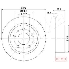 Achetez des Disque de frein ASHIKA 61-00-0217C à prix pour 58,79 €