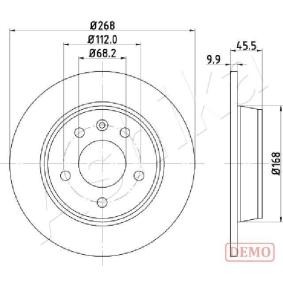 Achetez des Disque de frein ASHIKA 61-00-0306C à prix pour 30,81 €