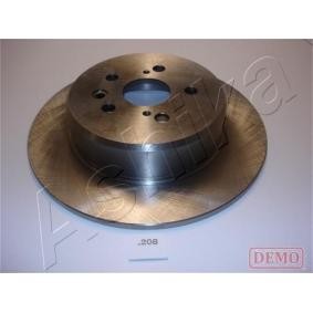 Achetez des Disque de frein ASHIKA 61-02-208C à prix pour 32,86 €