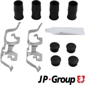 Compre Kit de accesorios, pastillas de frenos de JP GROUP online para Clase C T-modell (S205) a precios moderados