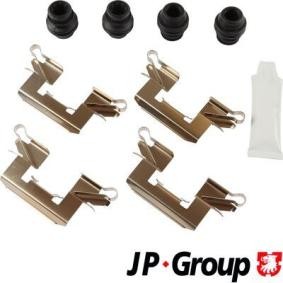 Compre Kit de acessórios, pastilhas de travão da JP GROUP 1564003410 a um preço baixo por 13,10 €