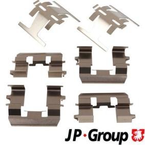 Compre Kit de acessórios, pastilhas de travão da JP GROUP 3464002810 a um preço baixo por 10,77 €