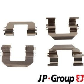 Compre Kit de acessórios, pastilhas de travão da JP GROUP 3664003510 a um preço baixo por 1,66 €