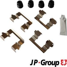 Compre Kit de acessórios, pastilhas de travão da JP GROUP 3864002710 a um preço baixo por 11,32 €