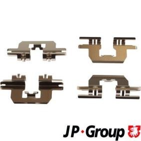 Compre Kit de acessórios, pastilhas de travão da JP GROUP 3864003210 a um preço baixo por 7,07 €