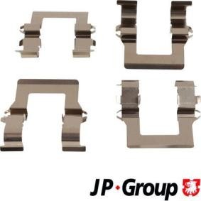 Compre Kit de acessórios, pastilhas de travão da JP GROUP 3964002210 a um preço baixo por 7,73 €