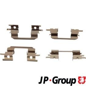 Compre Kit de acessórios, pastilhas de travão da JP GROUP 4664001110 a um preço baixo por 7,07 €