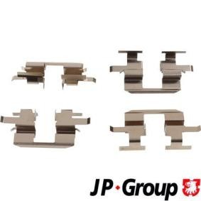 Compre Kit de acessórios, pastilhas de travão da JP GROUP 4664001210 a um preço baixo por 7,07 €