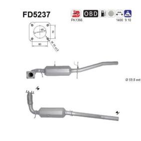 Compre Filtro de partículas da AS FD5237 a um preço baixo por 346,94 €