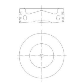 Compre Pistón de MAHLE ORIGINAL online para SUPERB (3V3) a precios moderados