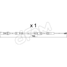 Acquista Sensore di usura delle pastiglie freni da CIFAM SU.372 a buon mercato per soli 43,14 €