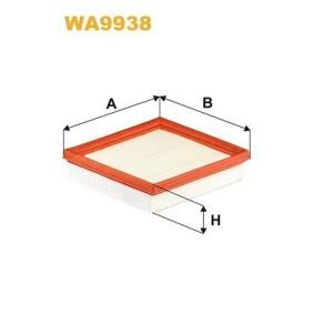 Compre Filtro de ar da WIX FILTERS WA9938 a um preço baixo por 14,31 €