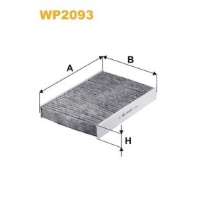 Compre Filtro, ar do habitáculo da WIX FILTERS WP2093 a um preço baixo por 15,44 €