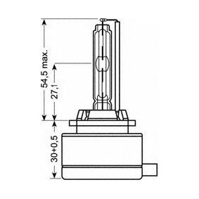 Køb Xenonlampe af OSRAM 66154 til den lave pris 13491,13 DKK