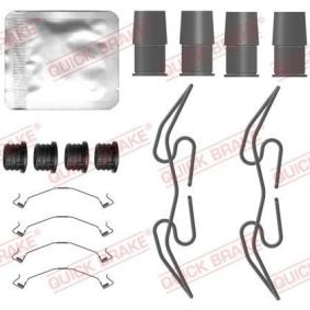 Compre Kit de acessórios, pastilhas de travão da QUICK BRAKE 109-0134 a um preço baixo por 17,40 €