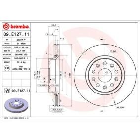 Acquista Disco freno da BREMBO 09.E127.11 a buon mercato per soli 87,94 €