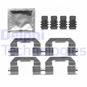 Compre Kit de acessórios, pastilhas de travão da DELPHI LX0721 a um preço baixo por 17,46 €