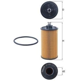 Köp Oljefilter av MAHLE ORIGINAL OX 1245D till det låga priset 308,32 kr