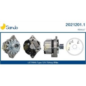 AGR Kühler von SANDO SRG74000.0