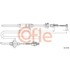 Acquista Cavo frizione da COFLE 92.10.3154 a buon mercato per soli 22,20 €