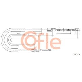 Acquista Cavo freno a mano da COFLE 92.10.7374 a buon mercato per soli 12,50 €