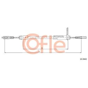 Comprar Cable de freno de mano de COFLE 92.10.9442 a bajo precio de 12,14 €