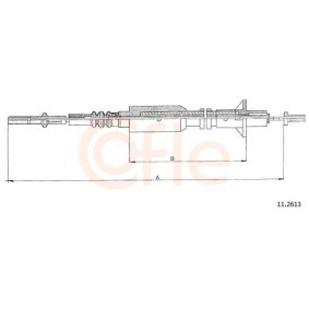 Acquista Cavo frizione da COFLE 92.11.2613 a buon mercato per soli 15,15 €