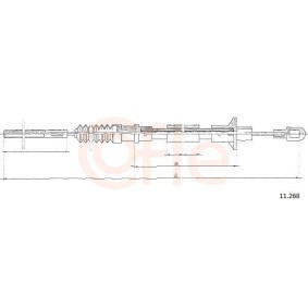Acquista Cavo frizione da COFLE 92.11.268 a buon mercato per soli 10,52 €